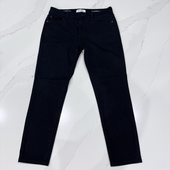 DL1961 Jeans Womens 29 Blue Dark Wash Florence Instasculpt Cropped Stretch - Picture 6 of 16
